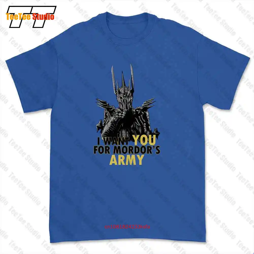 Mordor S Army Sauron Ring Dark Lord Uncle Sam Parody Movie T-shirt Tee FG3J