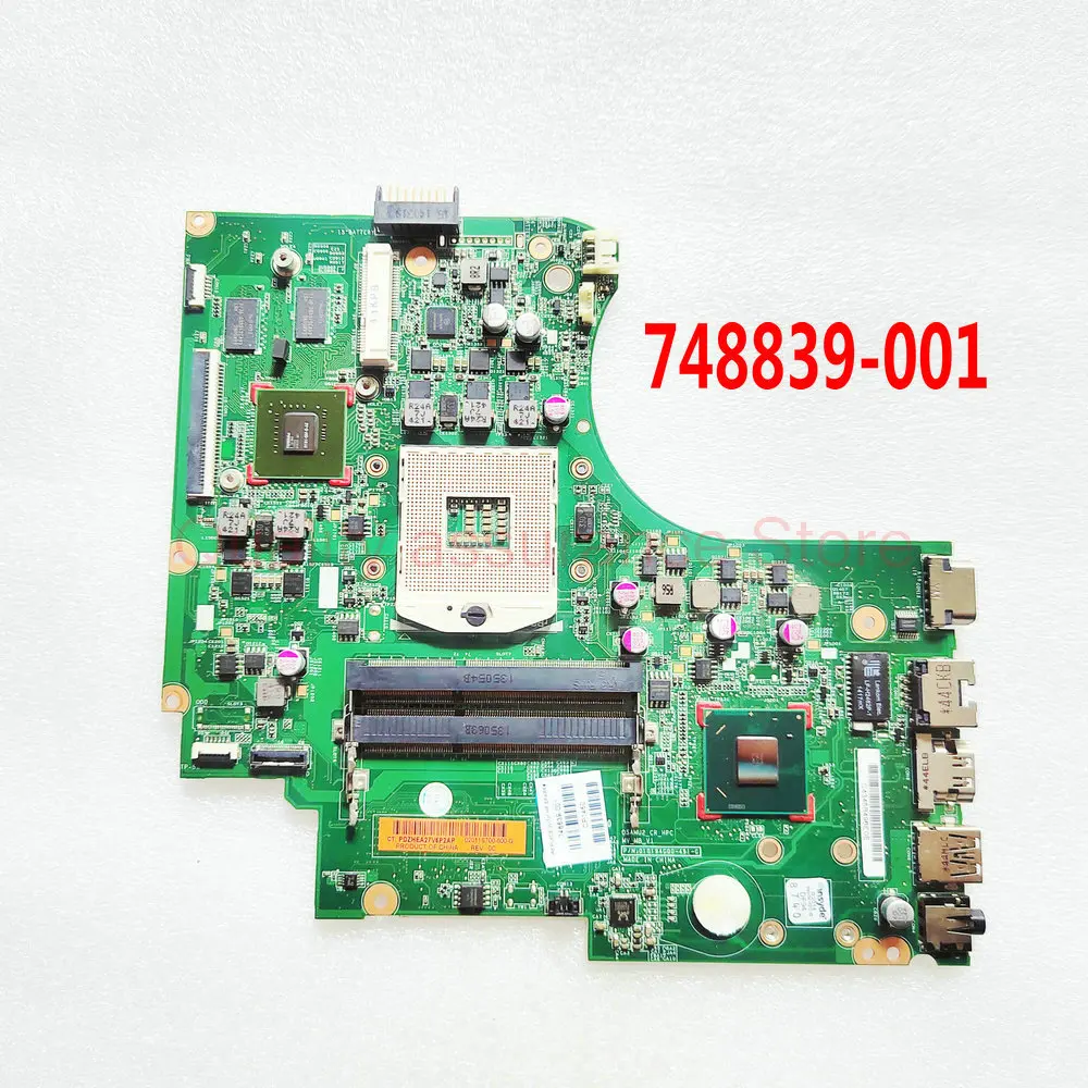 For HP 15-D 250 G2 Mainboard 748839-501 748839-001 Laptop Motherboard HM76 DDR3 820M / 1GB MAIN BOARD full tested