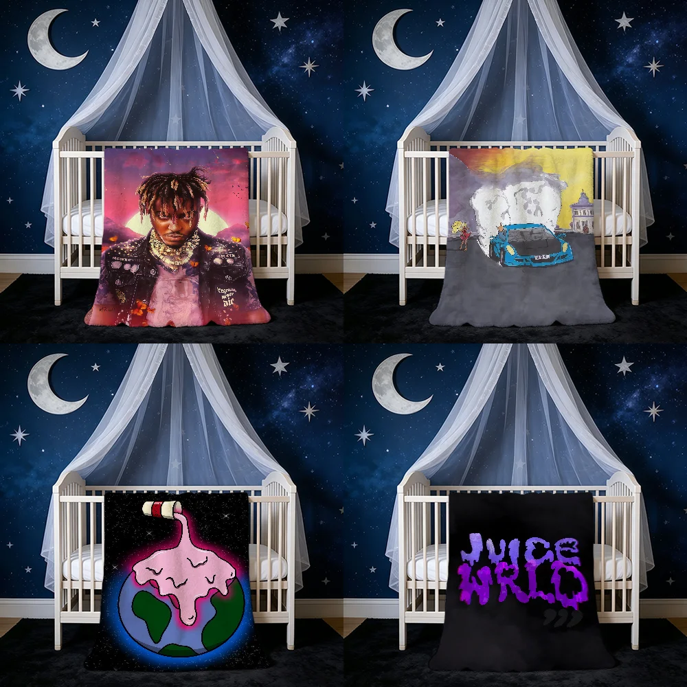 J-Juice W-Wrld Rapper Blanket Blanket for Home Bedroom Bed Sofa Picnic Travel Office Cover Blanket Kids