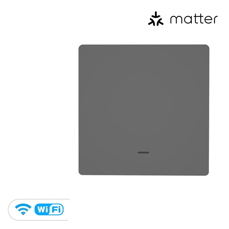 CS-Tuya Mtter Wifi Smart Light Button Switch EU Version Remote Control For Alexa Google Home Homekit Smartthings A