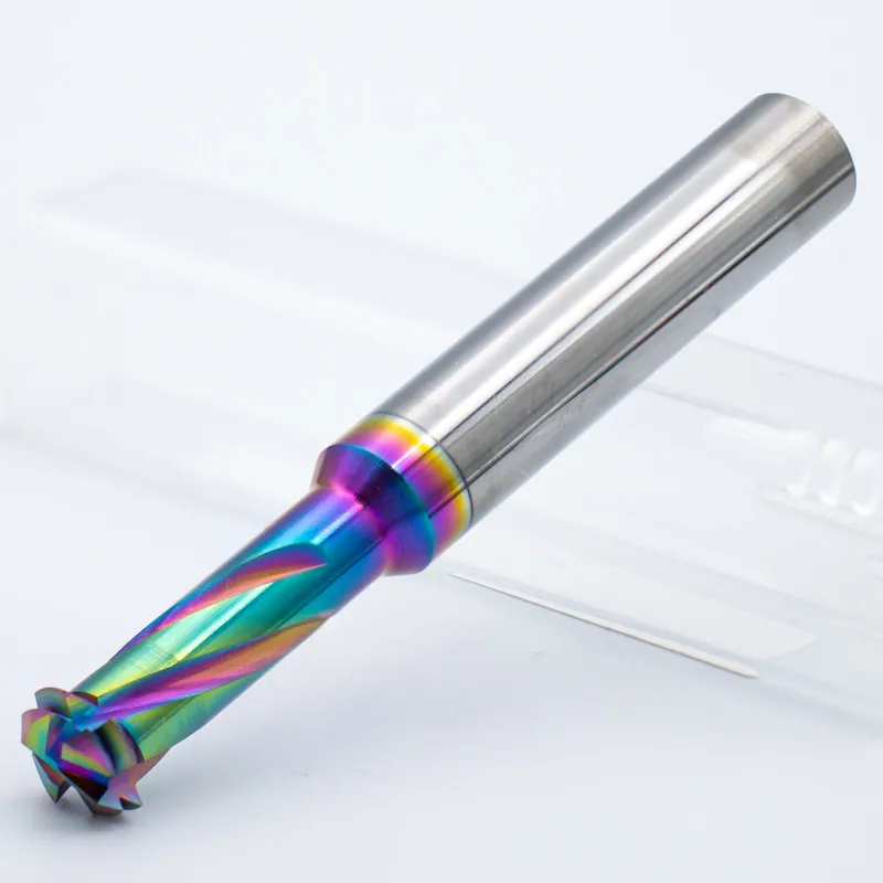 Farbenfroher Multifunktionaler Gewindefräser ohne Vorbohren M1.6 M2 M4 M5 M6 3-in-1 Bohrer-Gewindefräser Integrierter Aluminiumlegierungs-Gewindefräser – Detail 7