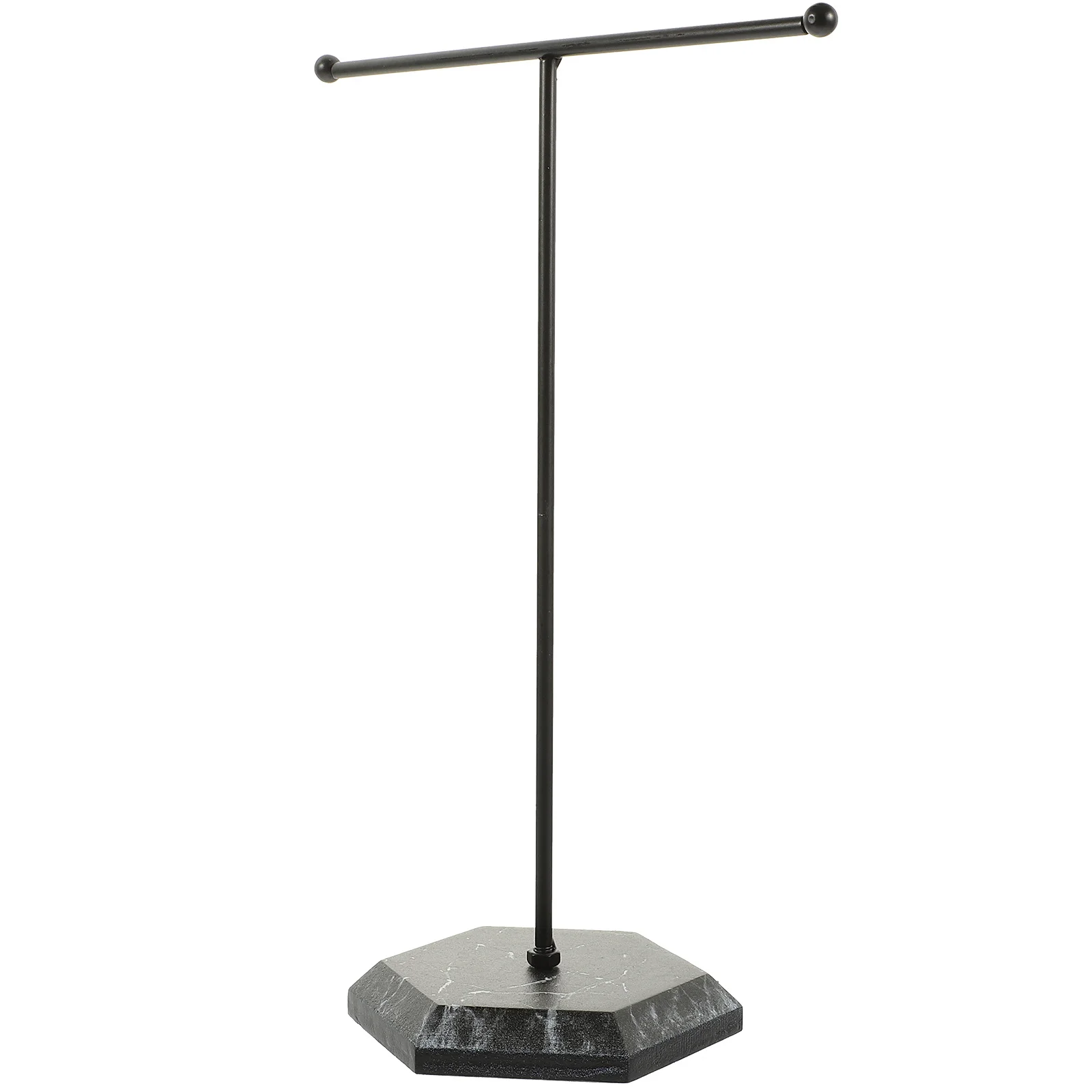 보석 진열대 디스플레이 T자형 철제 플라스틱 목걸이 정리대 데스크탑 귀걸이 홀더 웨딩 선물 홈 리테일 장식