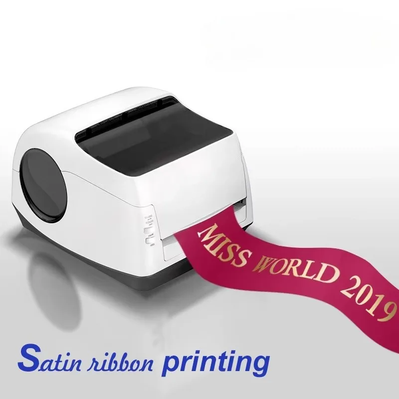 Satin Ribbon Instead of Automatic Lanyard Ribbon Printing Machine Screen Printer Machine