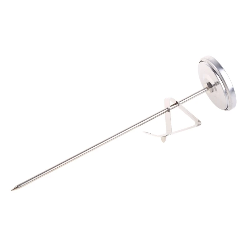 Termometer Probe BBQ Memasak Oven Tahan Karat Pengukur Daging Makanan 200 °C Pengiriman Drop