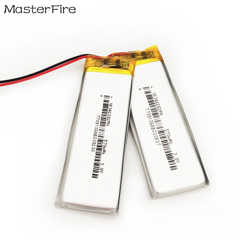 342262 570mah 3.7V Lithium Polymer Battery For Bluetooth Speaker Reading Pen Smart Bracelet Rechargeable Li-polymer Batteries