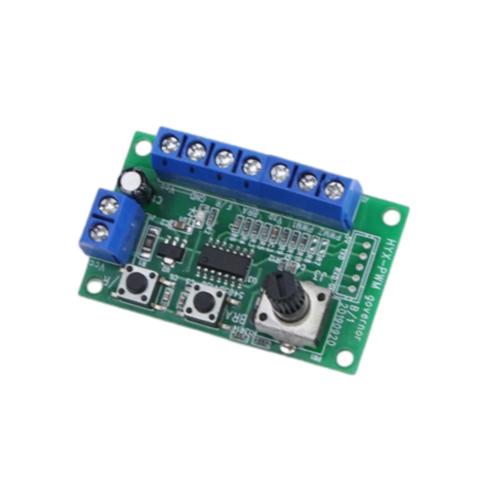 Brushless Motor Governor DC 5V-28V PWM Speed Controller Motor Forward and Reverse Stepless Speed Regulator