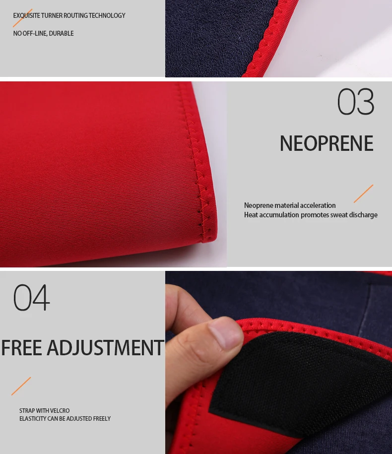 JINGBA SUPPORT Verstellbarer Modellierender Körper-Korsettformer Taillentrimmer Slim Fit Bauch-Schweißgürtel – Detail 8