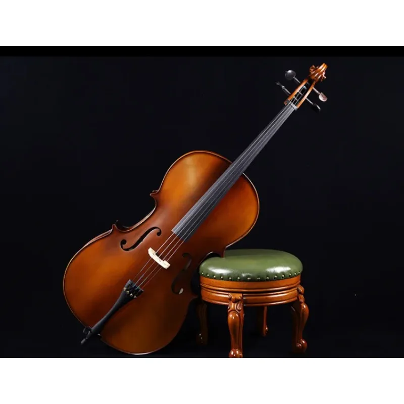 

Cheap Factory Price Beginner Student Professional Maple Spruce Cello 4/4 Wholesale Retail Stringed Instrument For Practice