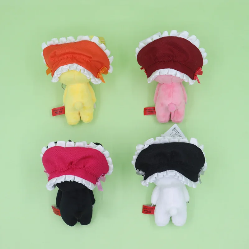 10CM Gloomy Bear Taschenanhänger Niedlicher Bären-Stil Weicher Plüsch-Schlüsselanhänger Y2K-Stil Handgefertigter Schlüsselanhänger Geburtstagsgeschenk – Detail 2