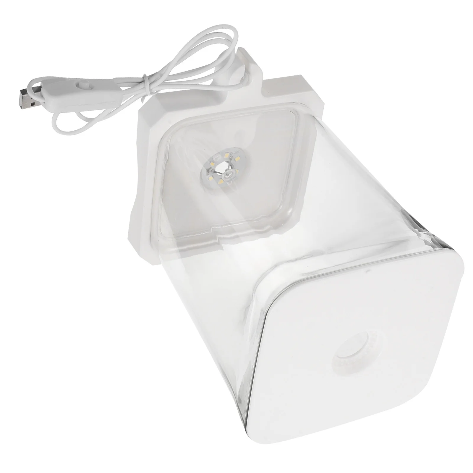 

Plastic Rectangular Betta Fish Tank Compact Small Desktop Aquarium Office Desk Aquarium Desktop Landscape Tank