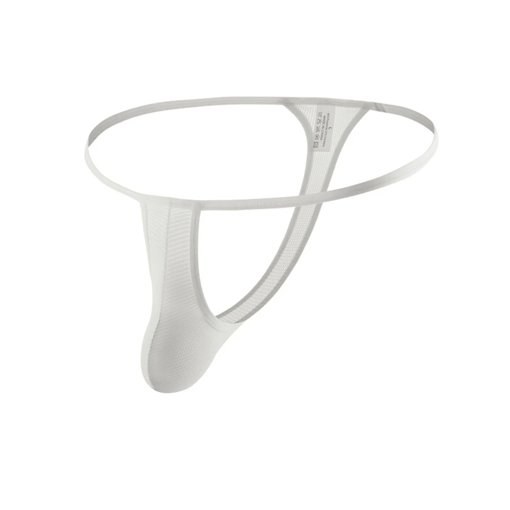 

Мужские трусы-стринги с Т-образной спинкой, цельные аксессуары, модное мужское нижнее белье, нейлоновое сексуальное нижнее белье с низкой посадкой