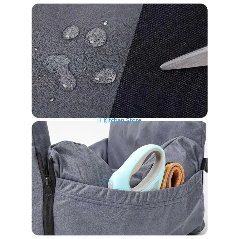 

16FC Dog Car Bag Inflatable Cushion Detachable Basket Travelling Accessories