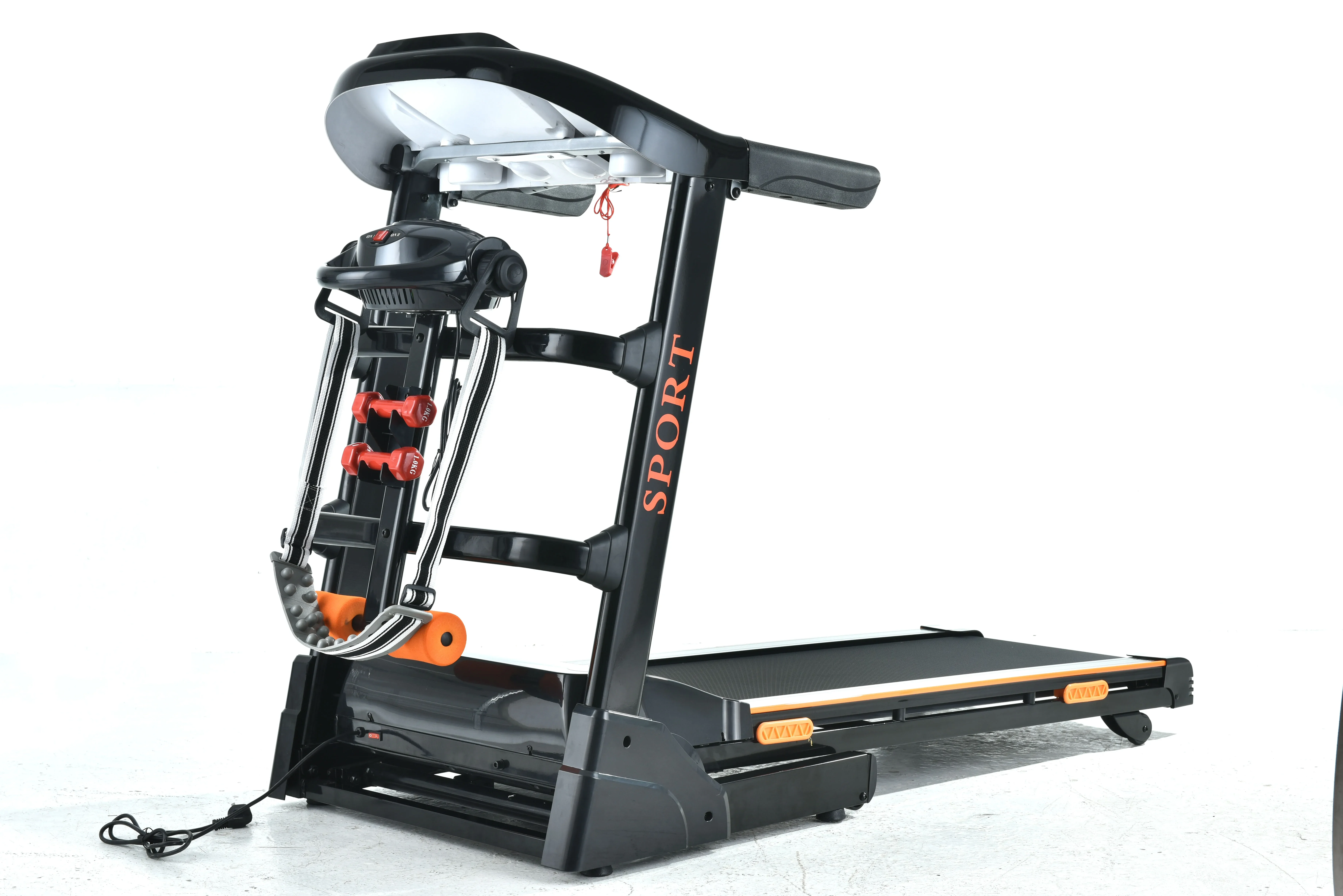 2026 Commercial Foldable Electric Treadmill Multifunctional Gym Fitness Machine
