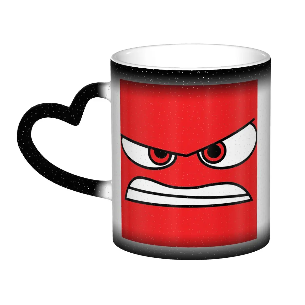 

Кружка Anger (Inside Out) версии 2, забавные керамические кофейные чашки, чайные кружки, чашка для молока, посуда для напитков, подарки для женщин и мужчин