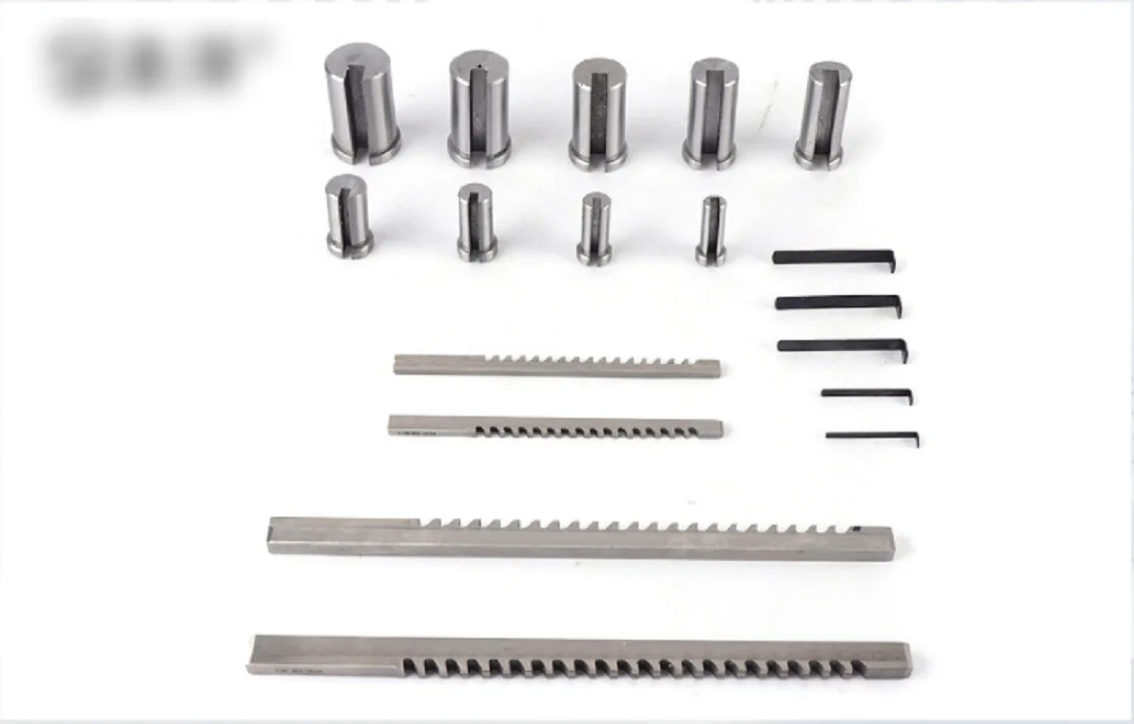 18pcs Keyway Broach Kit 1/8 3/16 1/4 3/8 Inch Size Cutter Metalworking Tool CNC