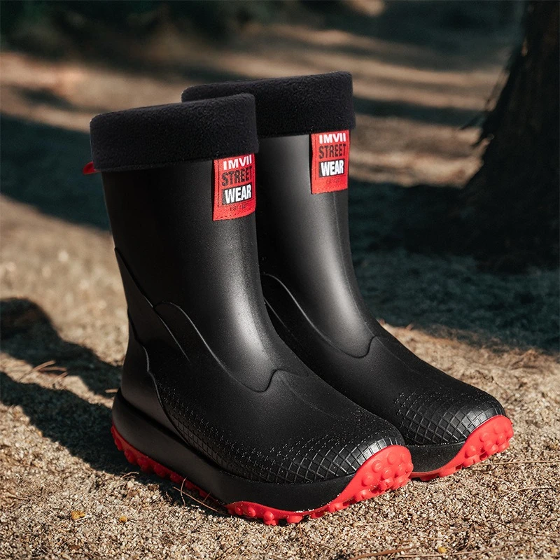 

Мужские легкие нескользящие резиновые сапоги для активного отдыха 2026 года, водонепроницаемые, для рыбалки, прочные