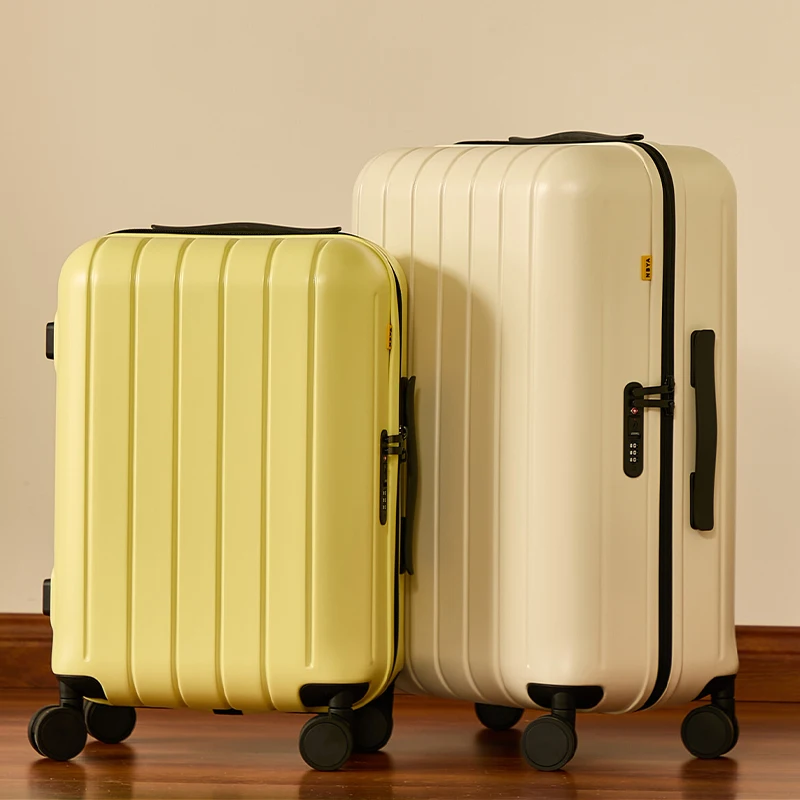 

Luggage Unisex Travel Suitcase 20-inch Lightweight Carry-On Suitcase 26-inch Combination Lock Suitcase with Silent Wheels