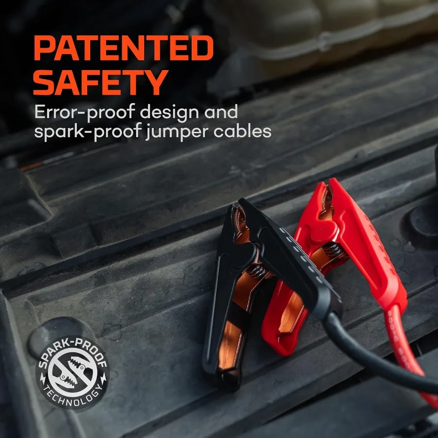 مساعدة الهواء 2500XP + Jump Starter وضاغط الهواء 4 في 1 جهاز الطوارئ للسيارات مع قوة 2500 أمبير 150 رطل لكل بوصة مربعة Air Com #5