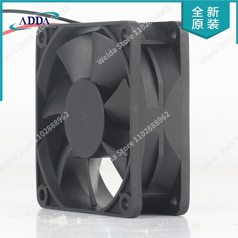 Cooling fan 7025 70X70X25MM 7CM ADDA 24V 48V AC EC Inverter Double ball bearing High air volume Mute AD0712DB-A70GL DC 12V 0.10A