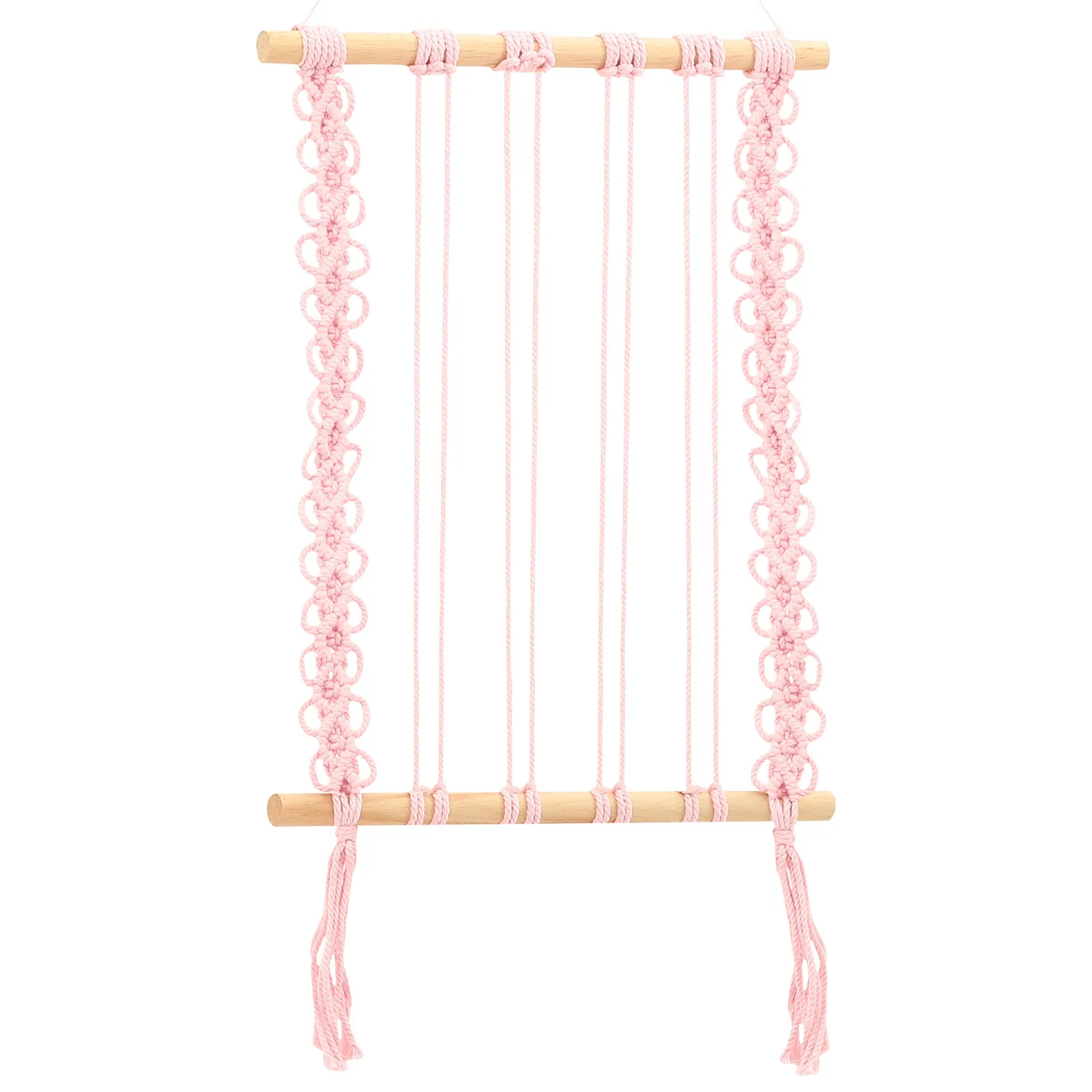 

Wall Hair Clips Holder Macrame Bohemian Organizer for Hairpins Claw Clips Headbands Glasses Halter Necklaces Home Storage Gift
