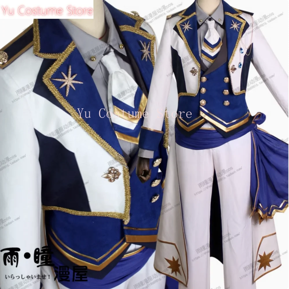 Ensemble Stars! Leo Narukami Arashi Knights Of Radiance Cosplay Costume Cos Game Anime Party Uniform Hallowen Play Role Clothes