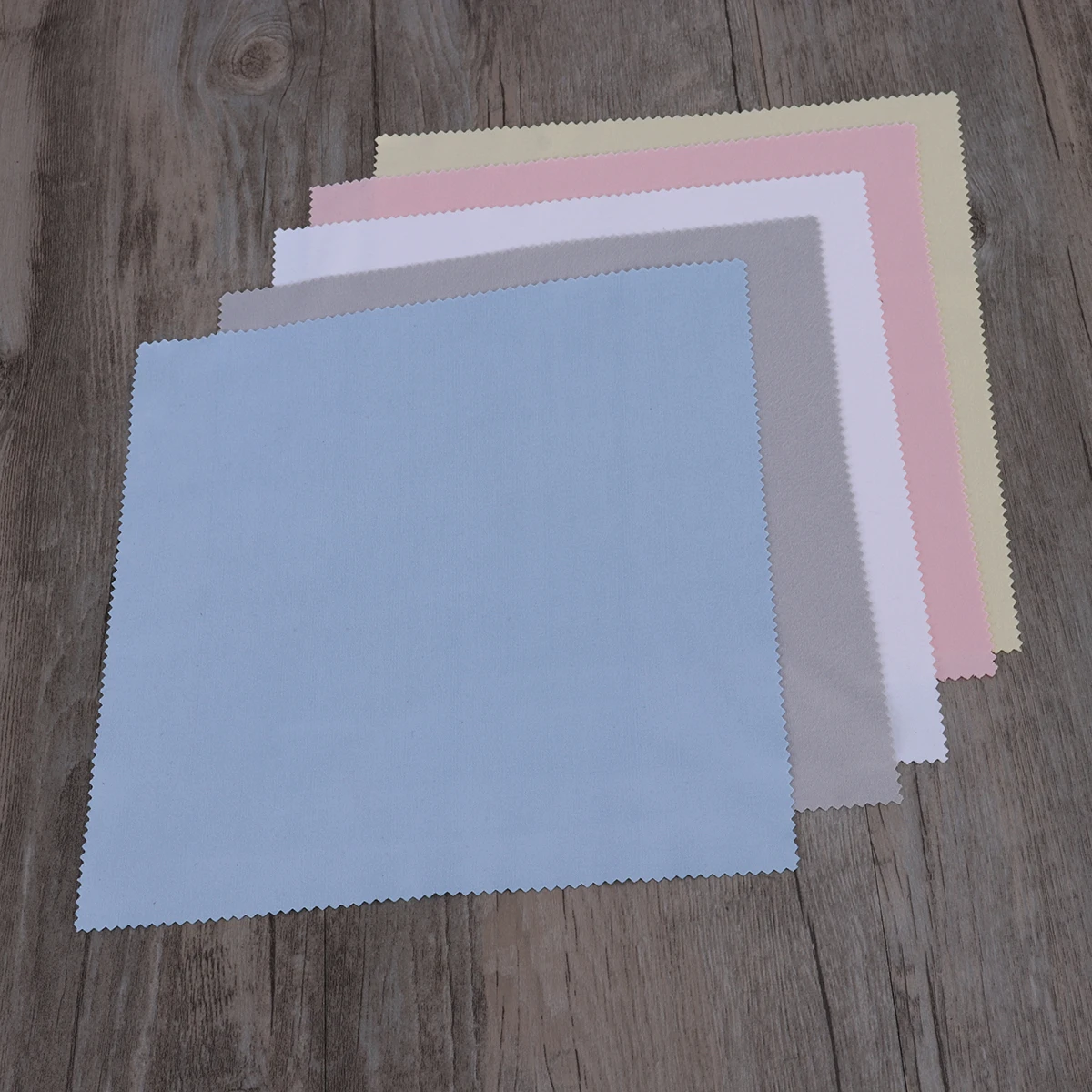 

5pcs Microfiber Cleaning Cloth 20x20cm Polishing Wipes for Lens Sunglasses Jewelry Watches Electronics