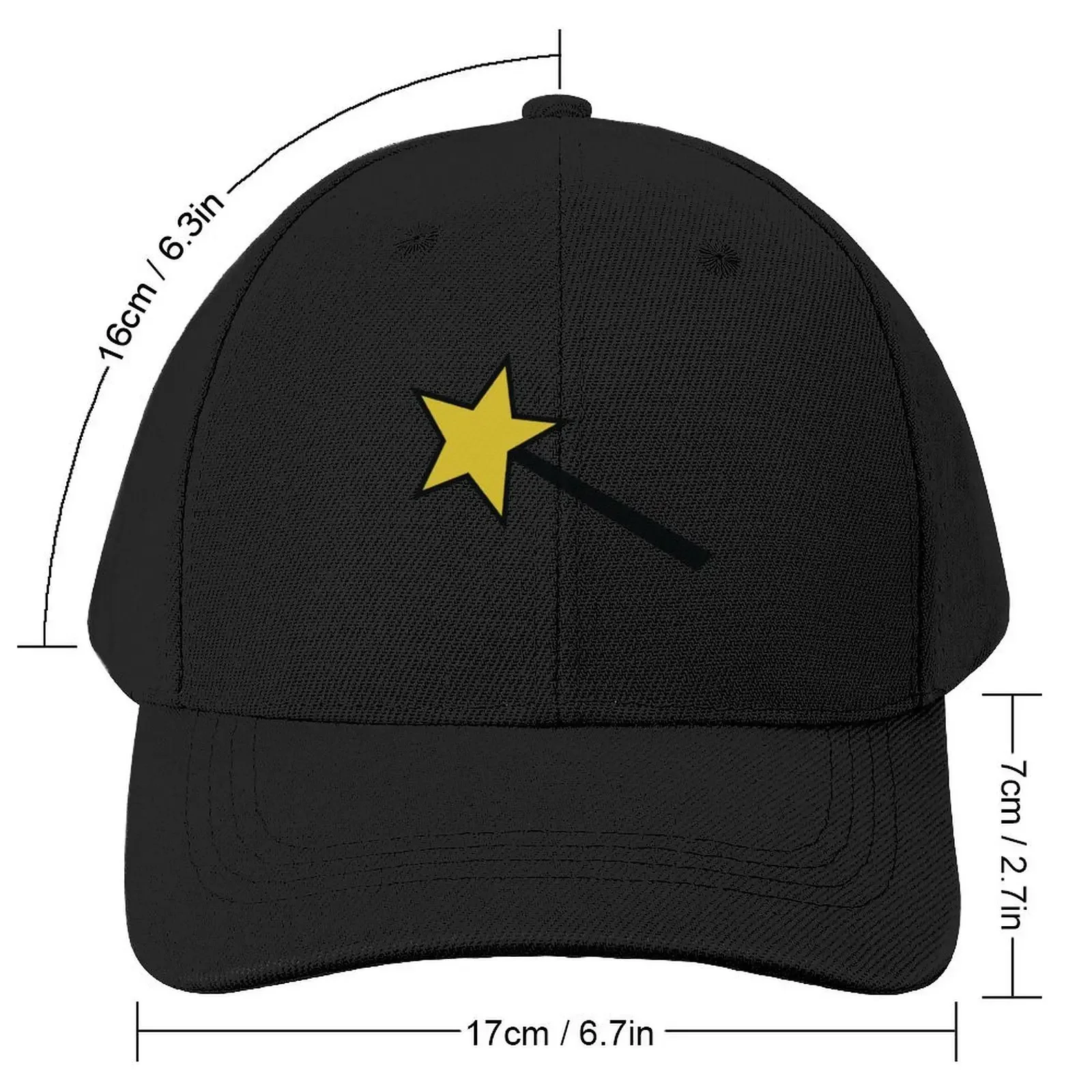 Magic wand - The Fairly OddParents Baseball Cap Cosplay New In Hat Icon custom Hat Men Golf Wear Women's