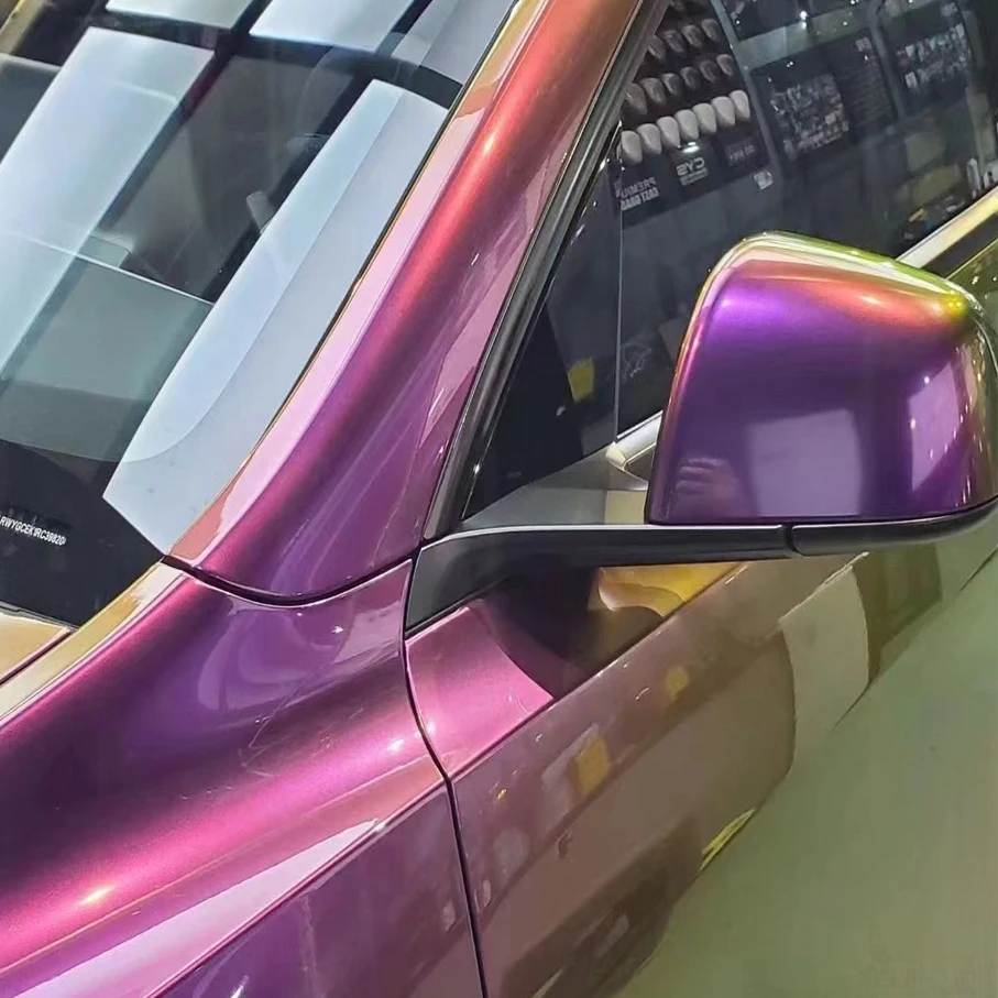 

Новое поступление, глянцевая виниловая пленка PET Madeira, красная глянцевая пленка-хамелеон, полуночная красная виниловая пленка-хамелеон для наклеек на мотоцикл