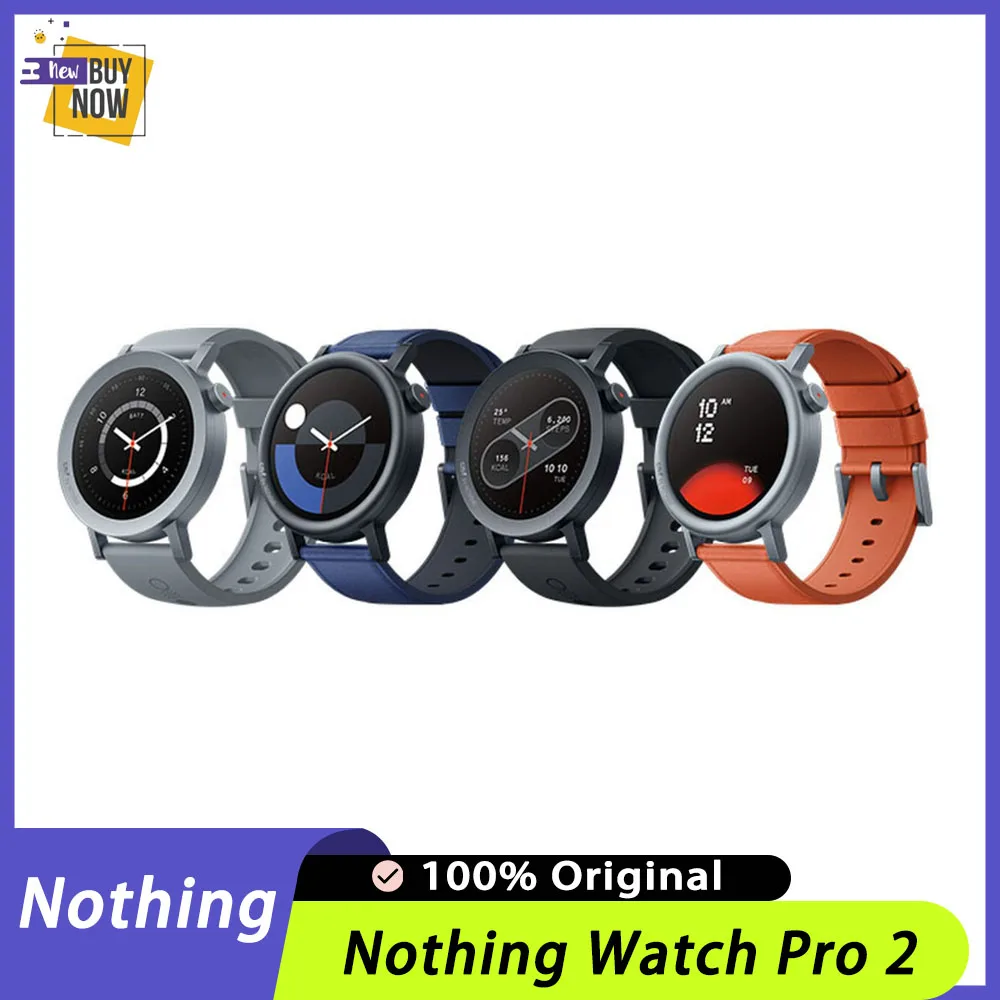CMF by Nothing Watch Pro 2 Global Version Smart Watch 1.32" AMOLED Bluetooth 5.3 BT Calls SmartWatch with AI Noise Reduction GPS