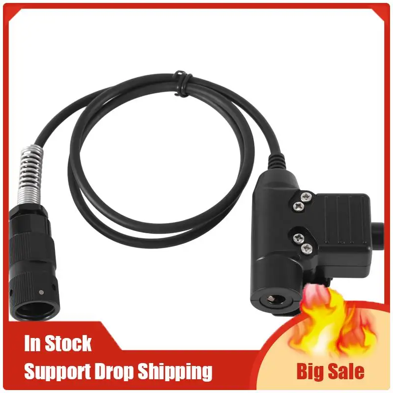 Accesorios de repuesto para conector de interruptor de llave U94 Ptt, compatibles con elementos de 6 pines para walkie-talkie Prc148 Prc152 U329