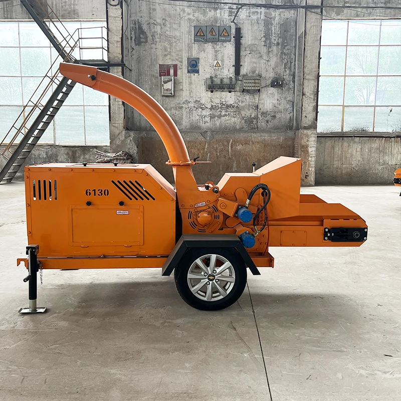 2025년형 신형 소형 임업 기계, 디젤 동력 방식 목재 파쇄기(농업용)