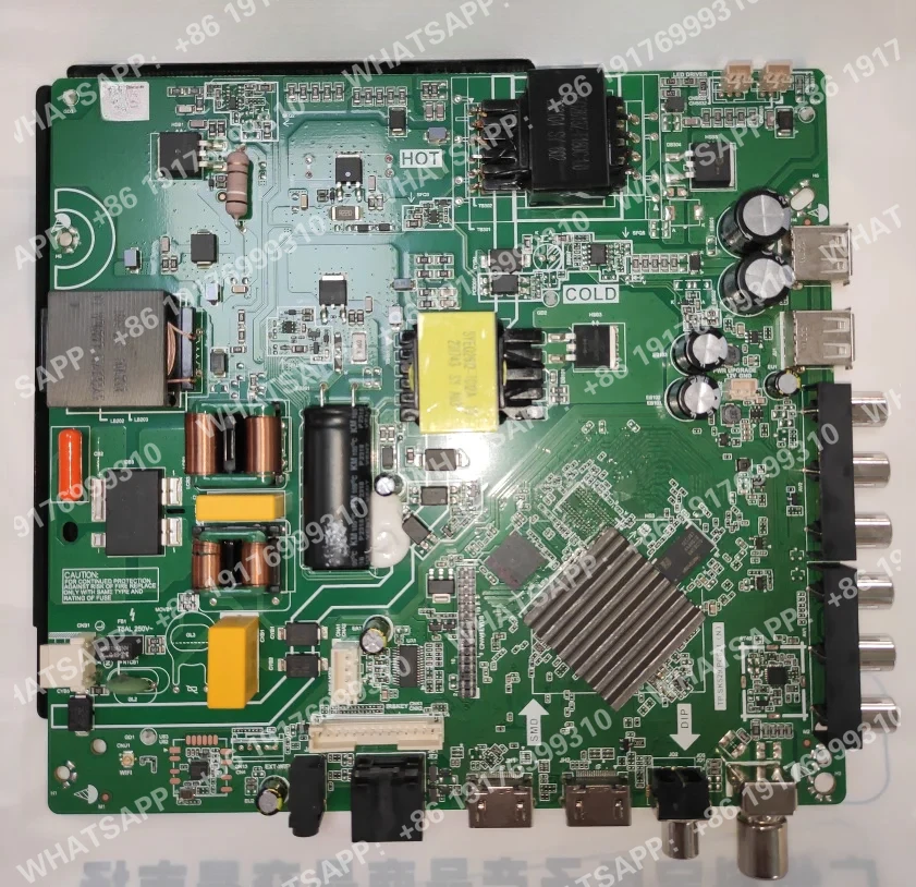 tp.sk529.pc821(N)  Android 9.0 Universal WiFi Network 4-core 3-in-1 motherboard  90--180v 360ma 108w  512m+4G