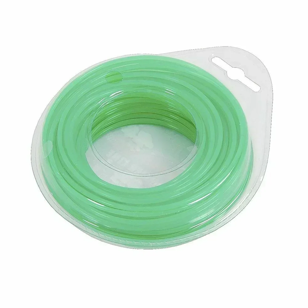 Carrete de cortacésped de nailon Universal, 2 uds., 2mm, 15M, cable de alambre, cortadora de césped para jardín, parte, herramientas de jardinería