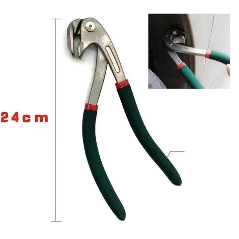 New Type of Automotive Fender Edge Repair Tool Green Stainless Steel Lacquerless Dent Repair Eagle Nose Pliers Automotive Body K