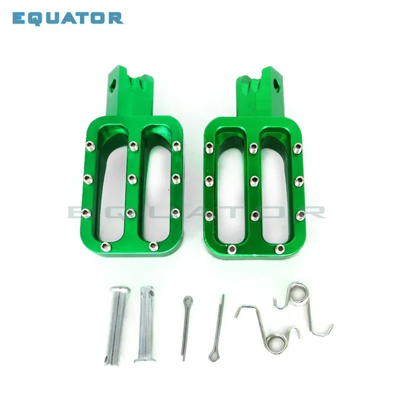 

Billet CNC Foot Peg Pedals Rests Fit CR KAYO SDG IRBIS KLX TTR BSE XR TTR 50 70 110 125cc Pit Dirt Bike Motorcycle Parts