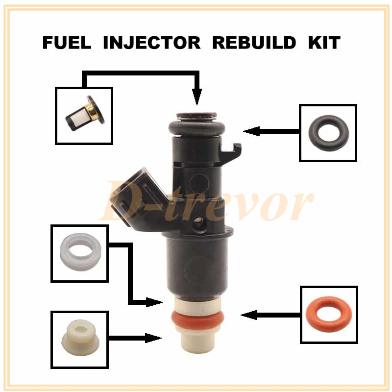 Fuel injector nozzle repair kit for 2006-2014 Honda Civic 1.8L 16450-RNA-A01 16450-RNN-A01