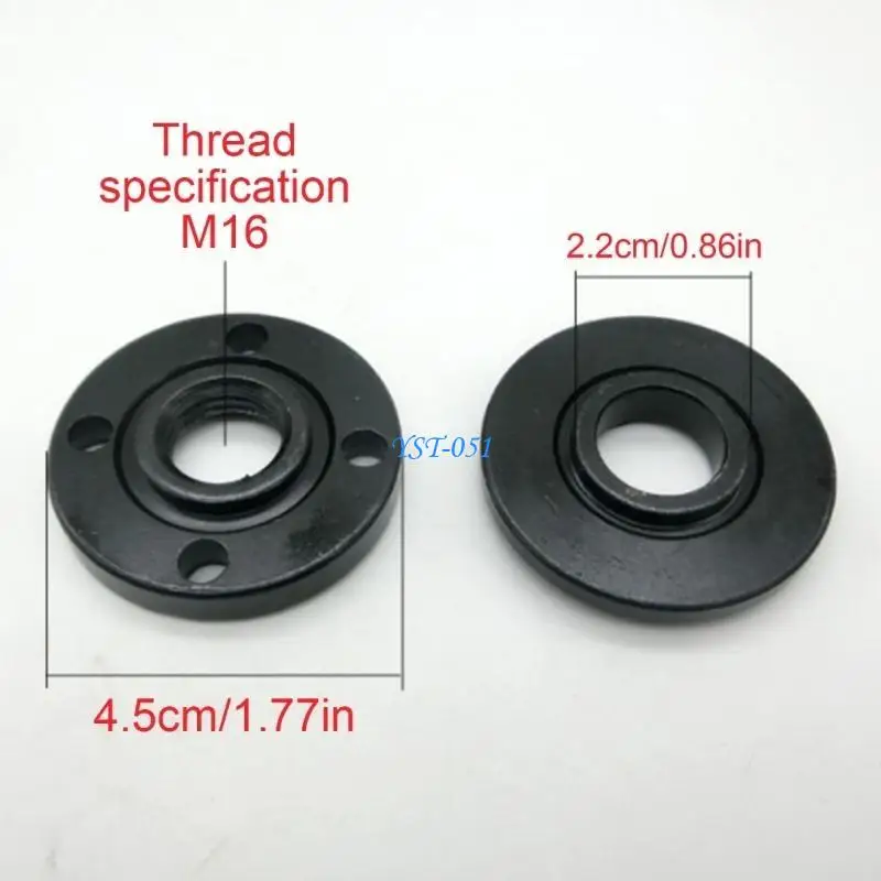 E15A Efektywne kąty gwintu Schylna wewnętrzna zewnętrzna nakrętki kołnierzowe drobne lakier