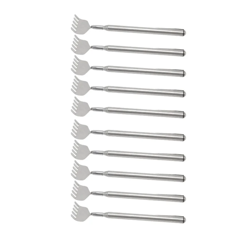 10pcs Back Scratcher Extendable Mini Portable Foldable Back Scratcher Telescoping With Pocket Clip For Relieve Itching