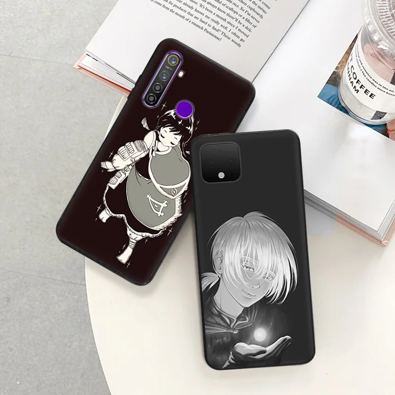 Phone Case for Pixel 8 Pro 8a 7a 6a 7 6 Motorola G200 Edge 40 30 20 One Fusion Anime To Your Eternity Soft Black Anti-Drop Cover