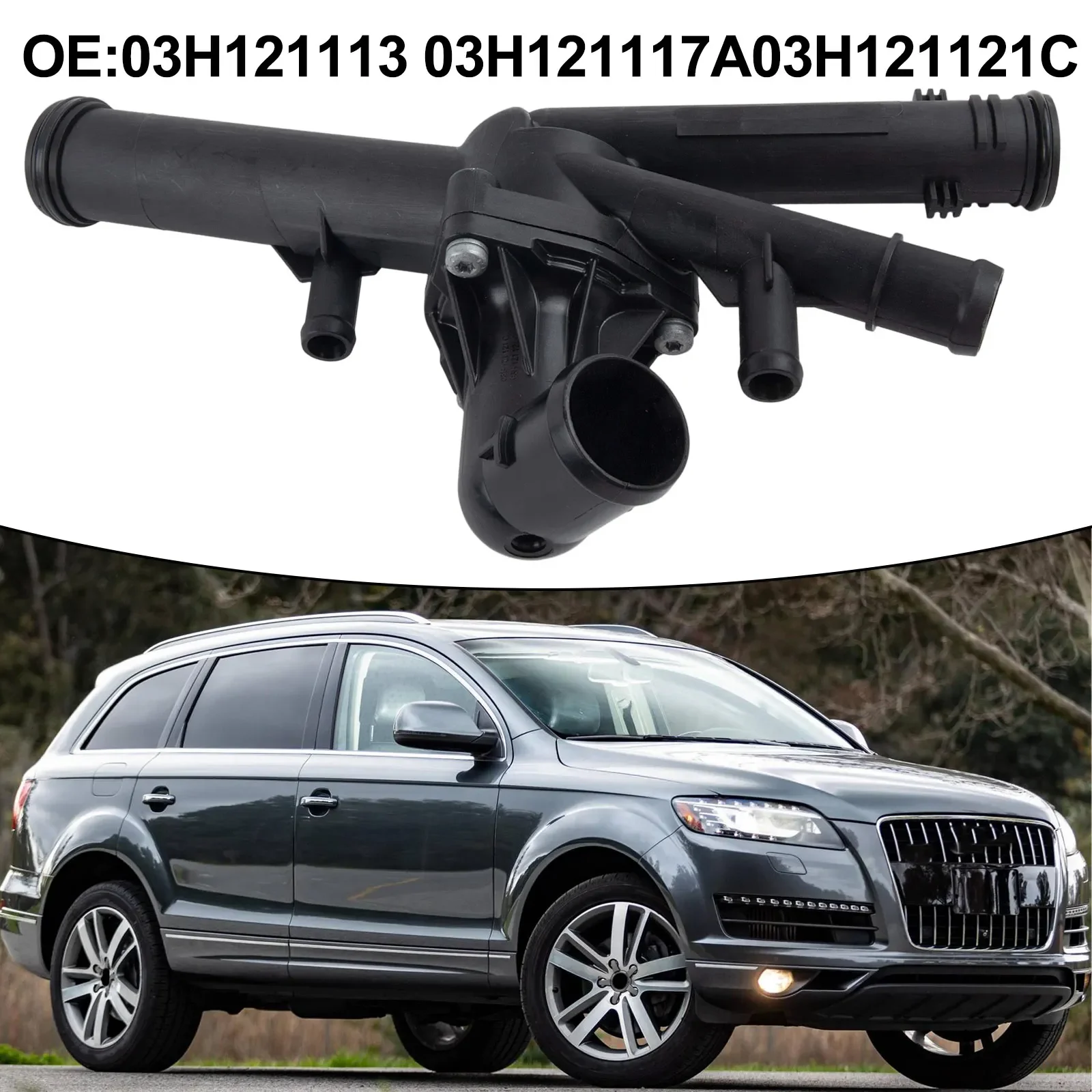

Thermostat Assembly OEM Part Number 03H121113 03H121117A 03H121121C For Touareg For Passat Replacement Car Accessories