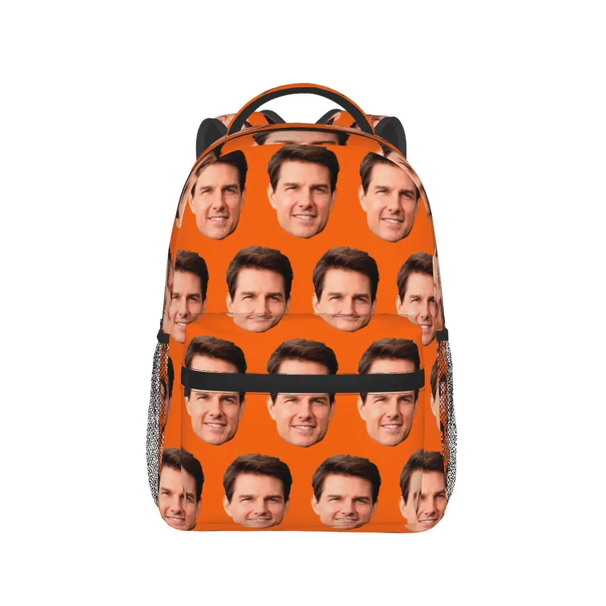 

Tom Cruise Face Cutout Backpack Hot Sale Daypack Large Capacity Children BookBag School Bag Shoulder Bags for Men Women