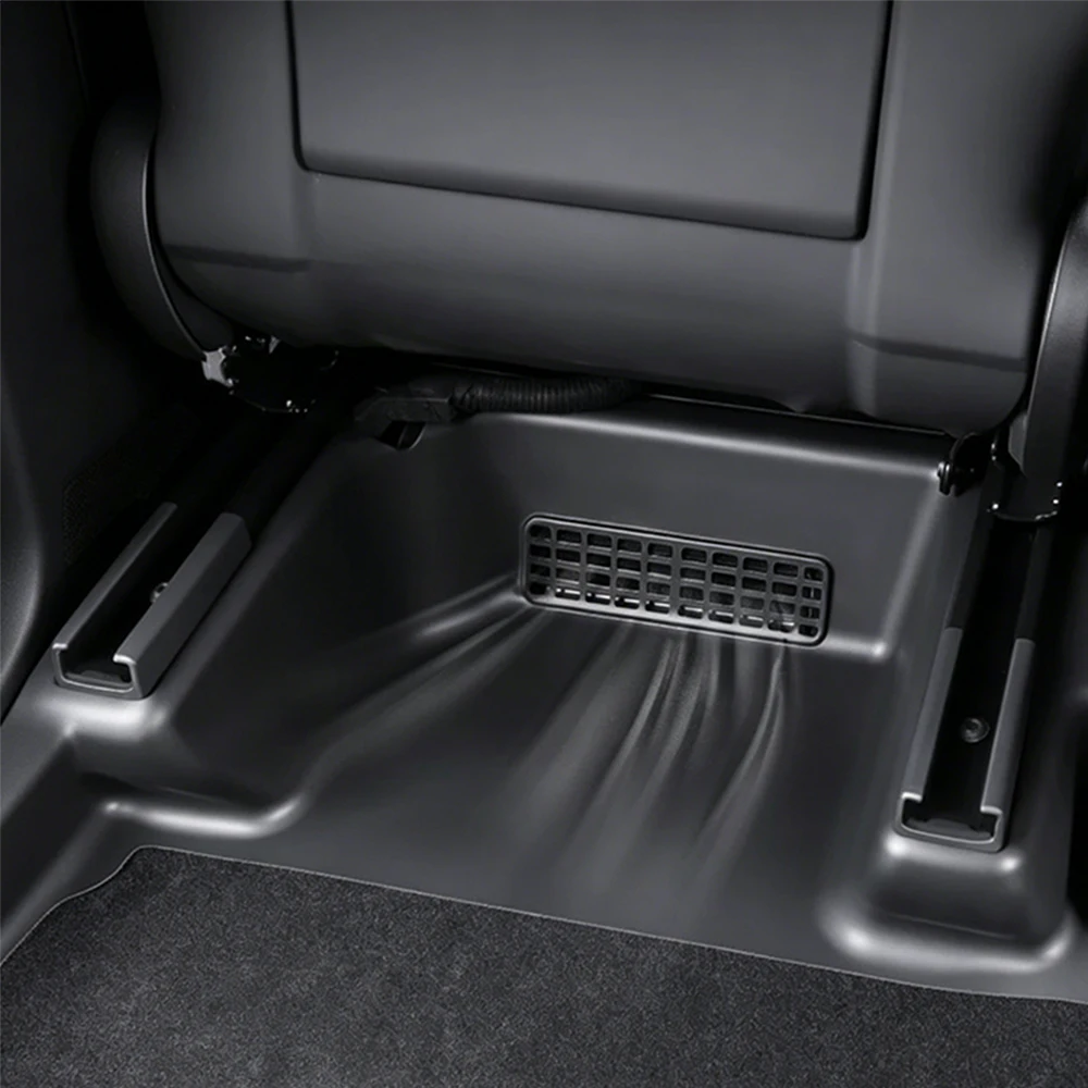 Under Seat Corner Guard For Tesla Model Y Juniper 2025 2026 Protector Rear Seat Slide Rails Guard Kit Car Interior Accessories