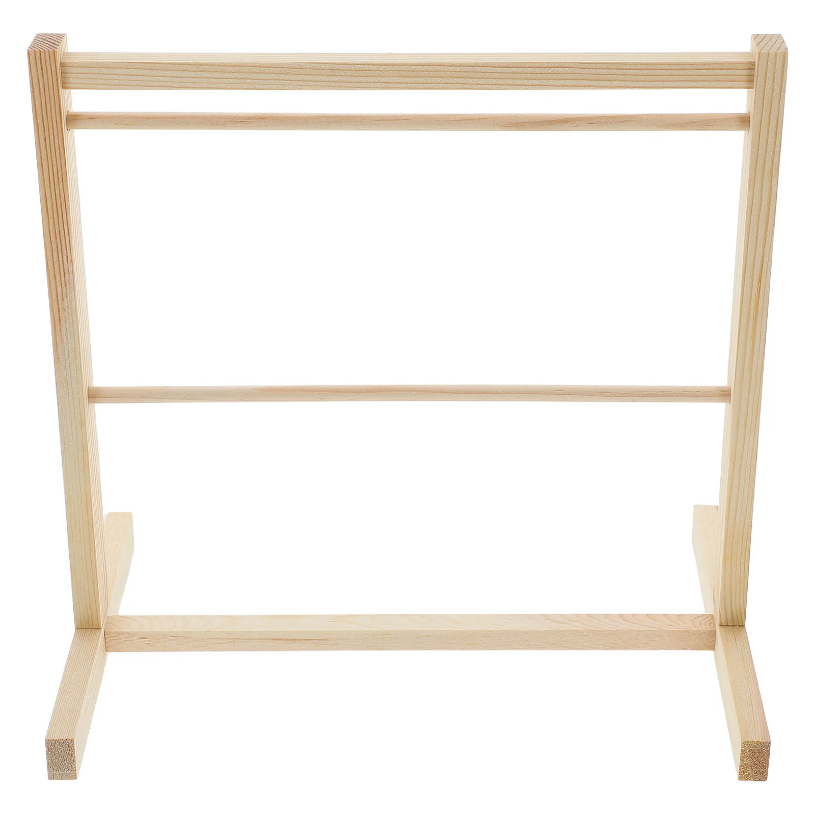 

Mini Cloth Rack Garment Rack Dollhouse Wooden Mini Coat Hanger Accessories 30Cm Dollhouse Wardrobe Stand Garment Hanger