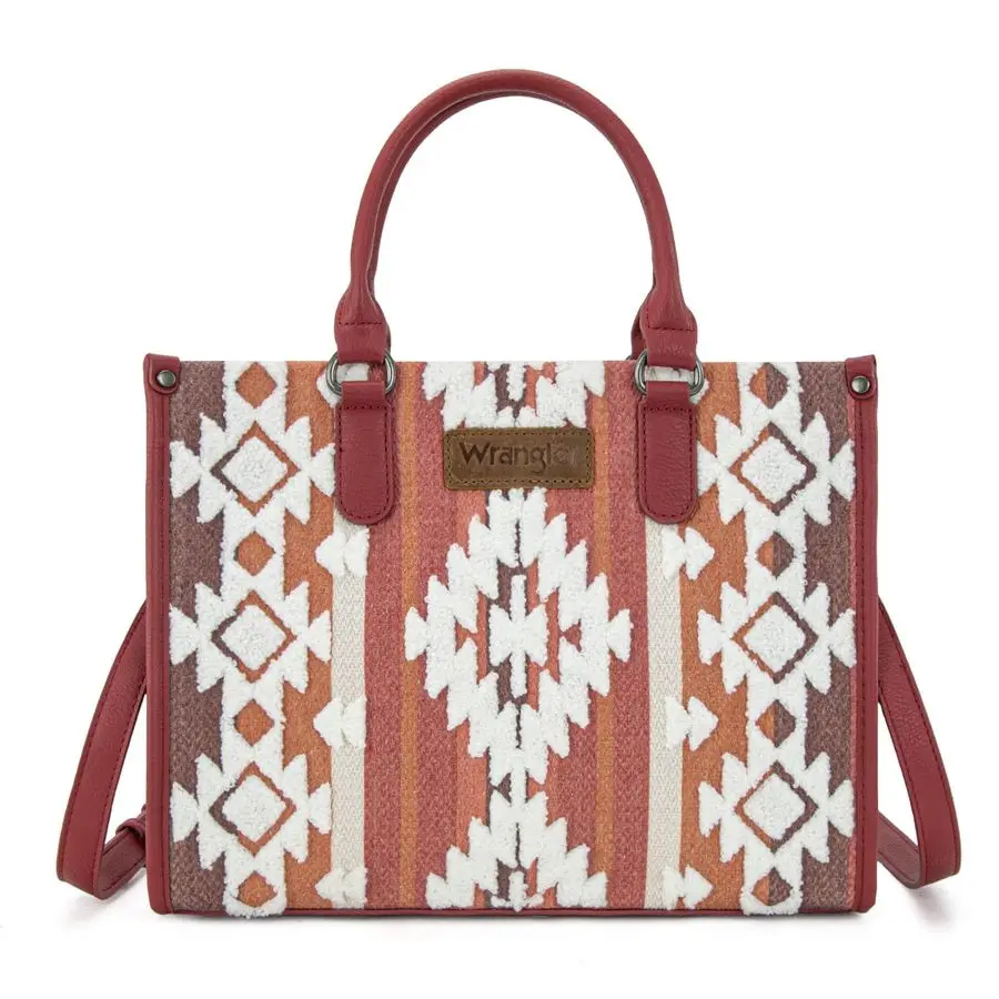 

Chenille Tote Bag for Women Western Womens Crossbody Handbags Aztec Tophandle Bags
