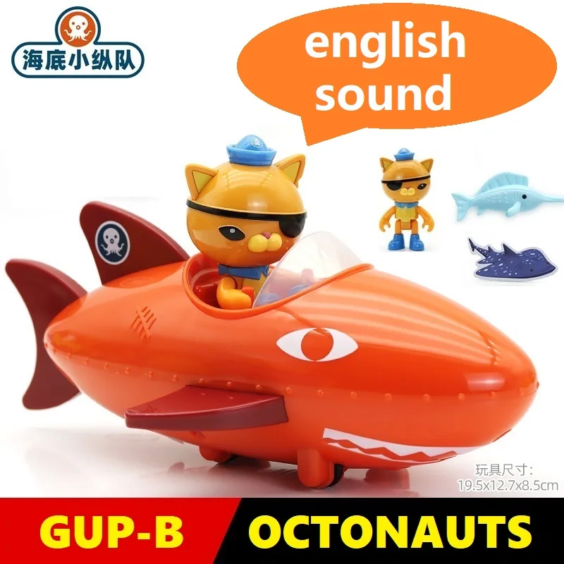 Chính Hãng Octonauts GUP Đồ Chơi Hoạt Hình Tiếng Anh Phát Âm Hình