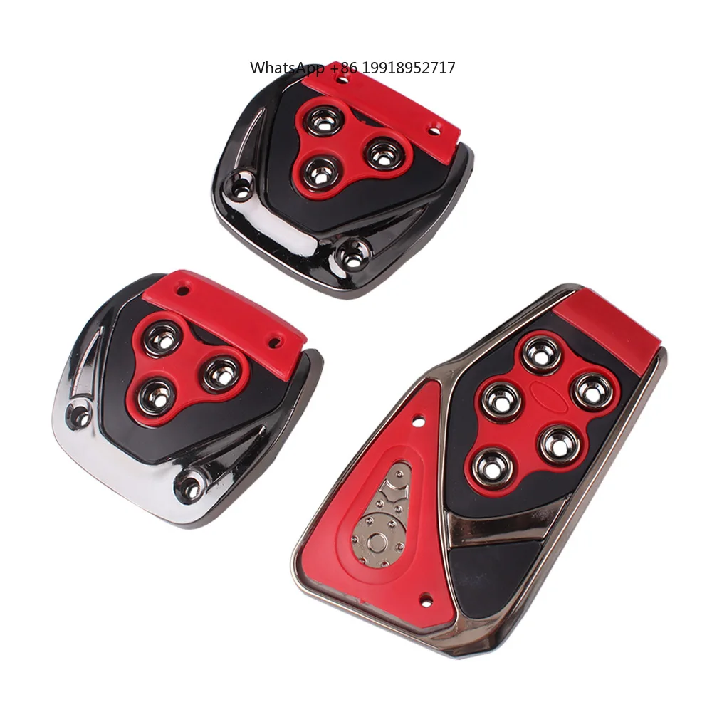 

Car Accessories Racing Pedals Universal Manual Brake Pedals Foot Rest Pedal Pads Cover Kit