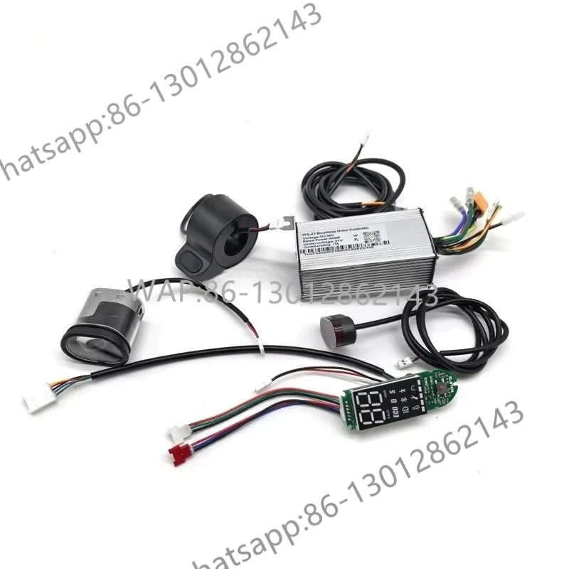 Electric Scooter YFS-Z1 Brushless Motor Controller 36V 17A Motherboard and Instrument Kit