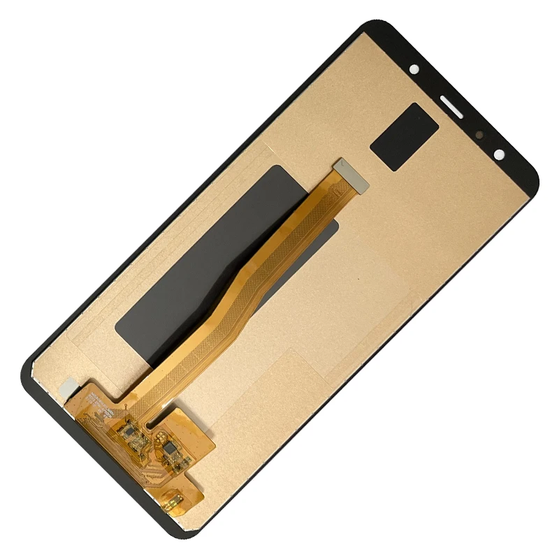 6.0 wysokiej jakości dla Samsung A7 2018 A750 LCD A750F A750FN wyświetlacz z ramką ekran dotykowy części zamienne do Digitizer — zdjęcie produktu 5