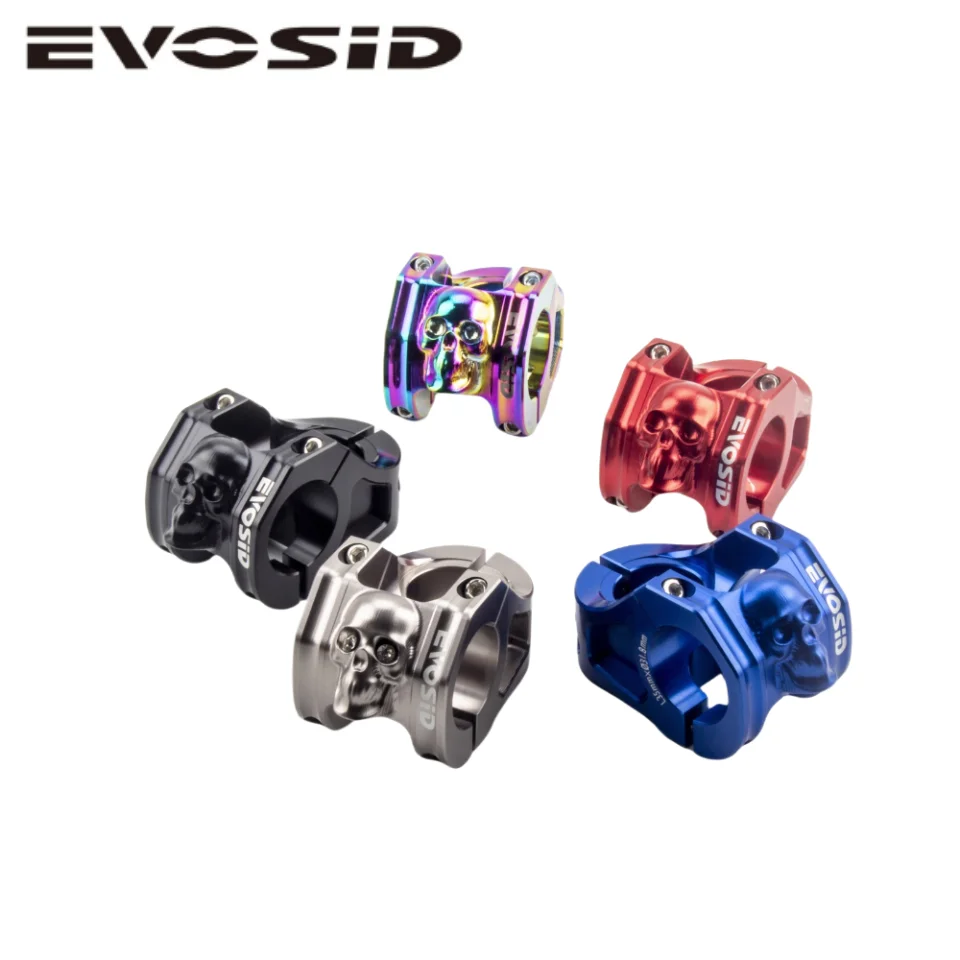 ​EVOSID MTB Riser Stem 35/40/50mm CNC High-Strength 7075 Alloy Direct Mount for Downhill/Enduro Bike Handlebar Conversion​