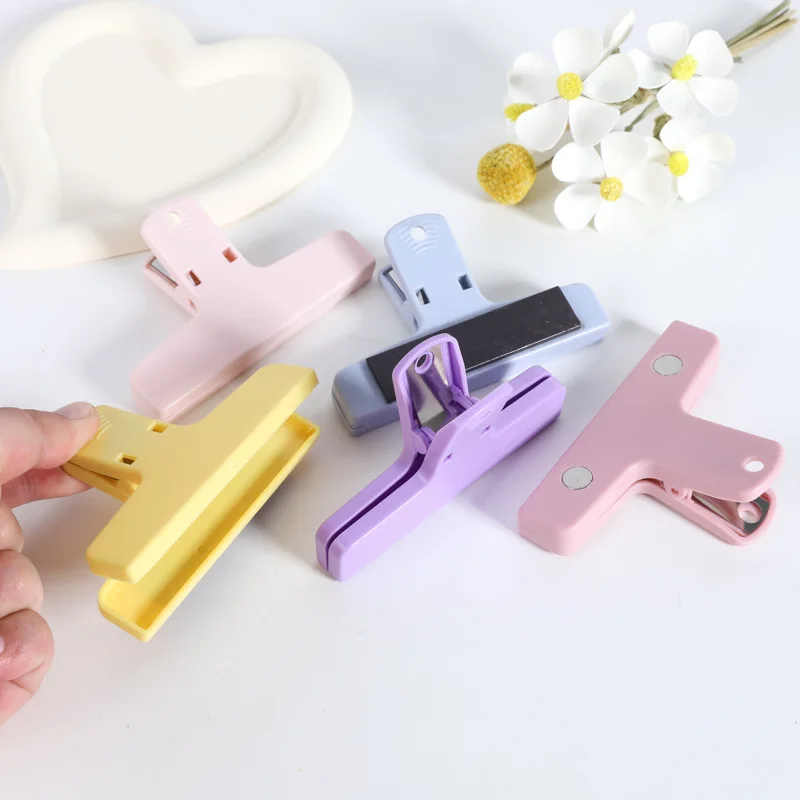 حامل قصاصة قسط كليب موزع دفتر مشبك مغناطيسي مجلد استلام طويل الأمد لطلاب مكتب العودة إلى المدرسة